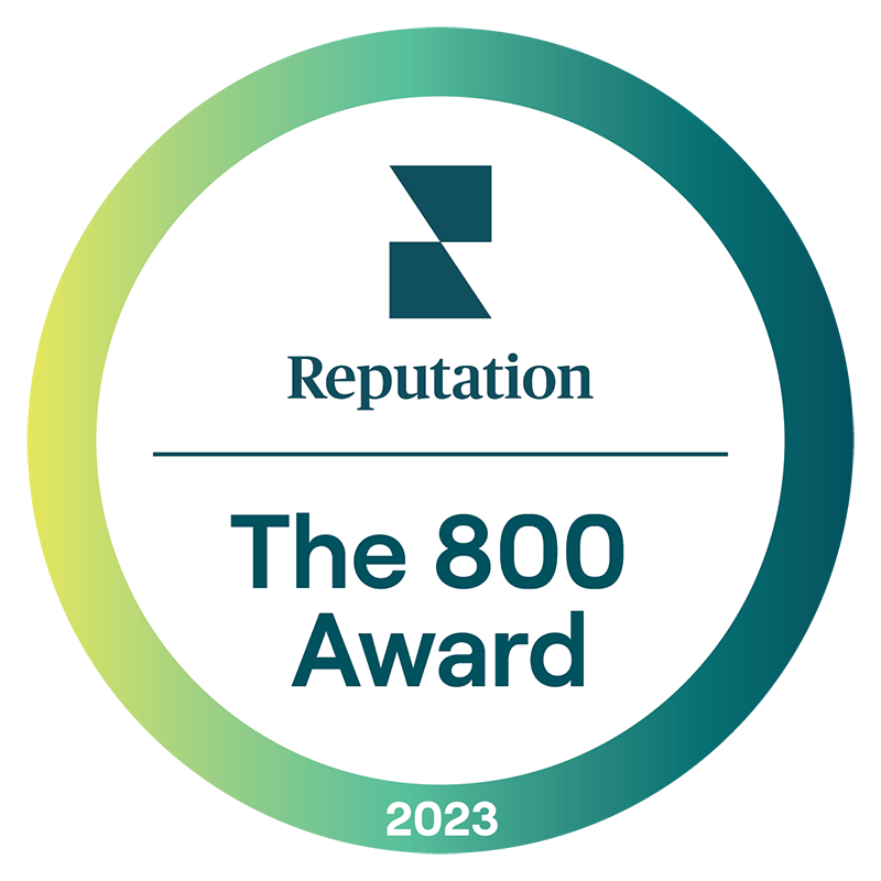 Reputation - The 800 Award badge